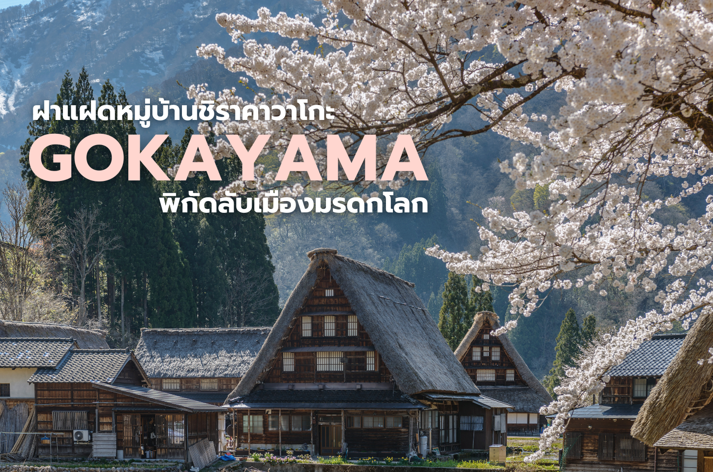 หมู่บ้านมรดกโลก โกคายามะ (Gokayama World Heritage Site)